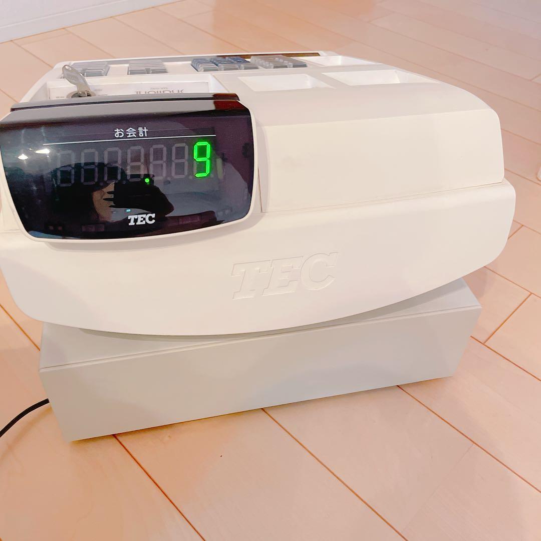 レジ TEC テック 電子レジスター MA-550 ホワイト レジ用品まとめ売り
