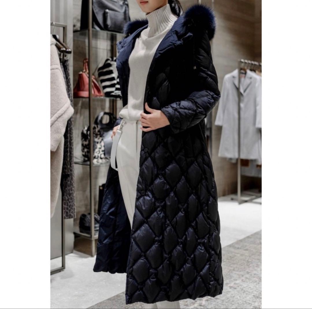 ★美品★マックスマーラ The Cube フーデッドダウンコート★