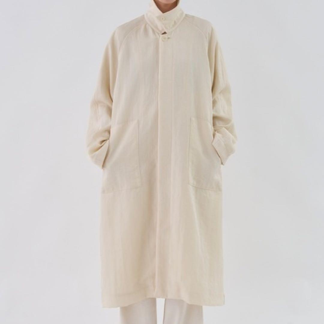 ENOF twill long coat M イナフ　ロングコート