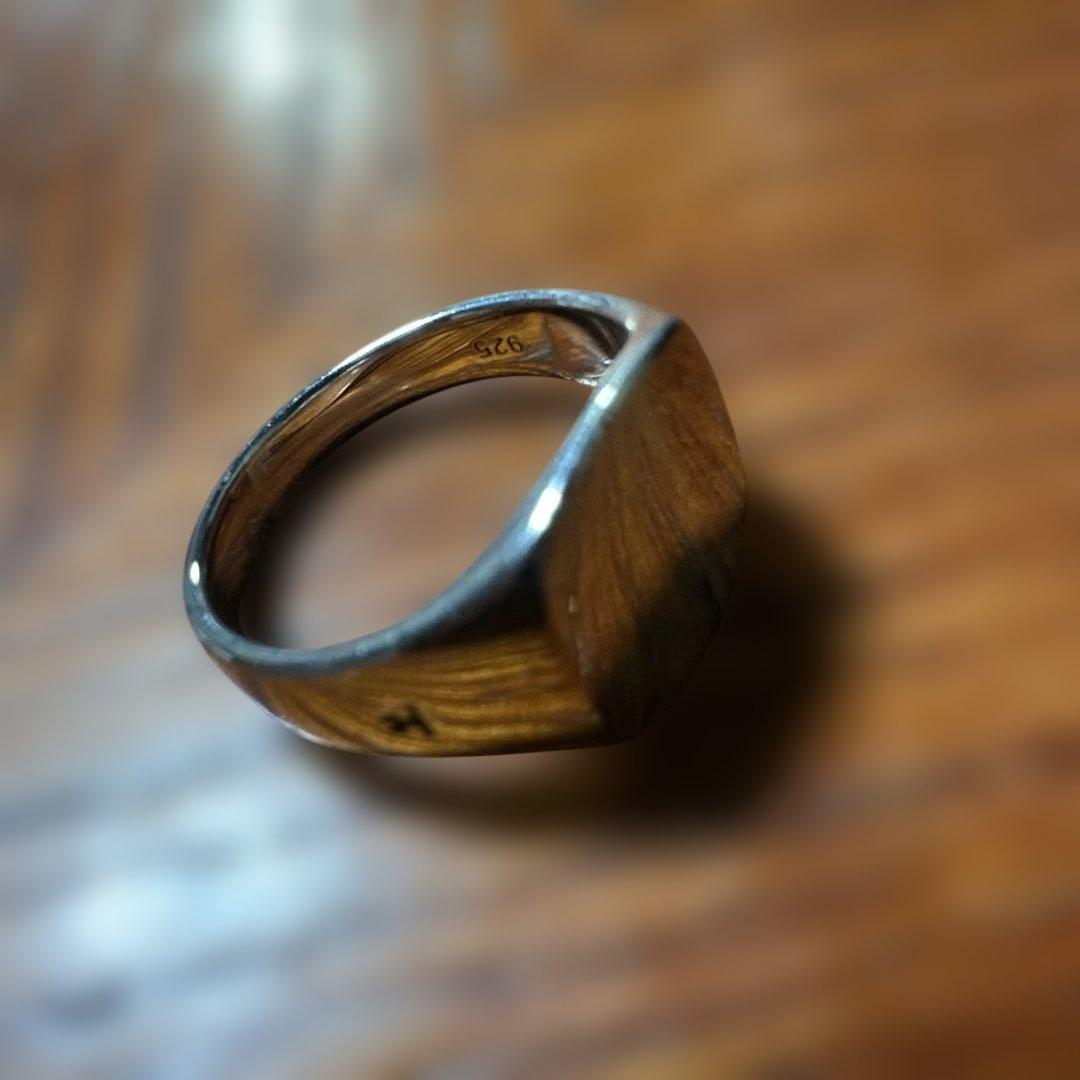 TOMWOOD ミニシグネットクッションリング 48(日本サイズ約8〜8.5号)