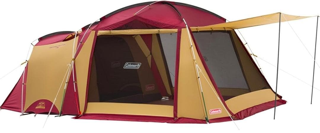 新品☆バーガンディ☆Colemanコールマン☆タフスクリーン２ルームハウステント