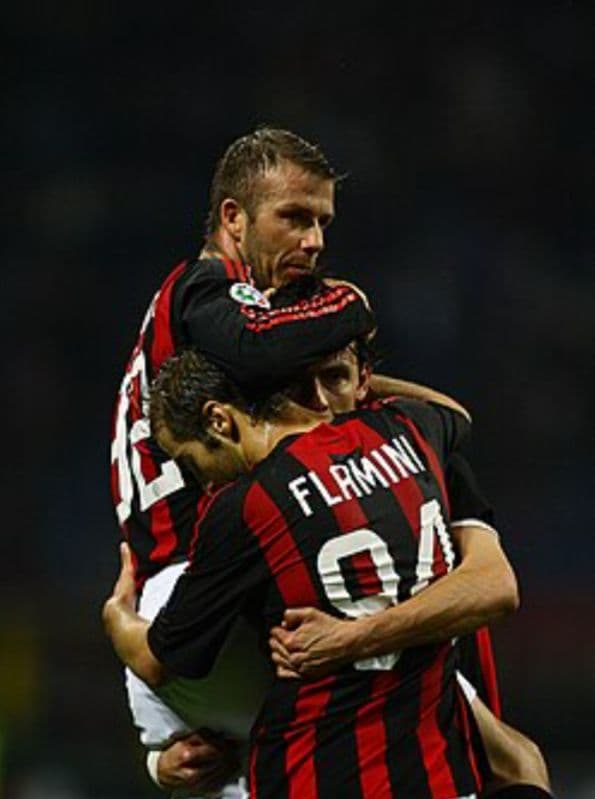 ★ベッカム＃32★ACミラン2008-2009 ユニフォーム Lサイズ