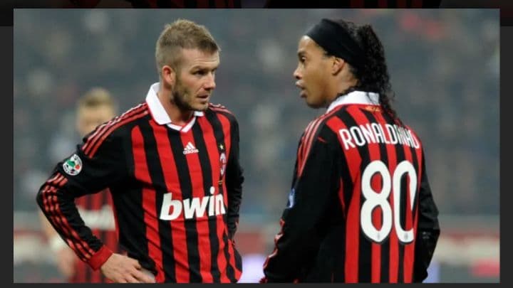 ★ベッカム＃32★ACミラン2008-2009 ユニフォーム Lサイズ