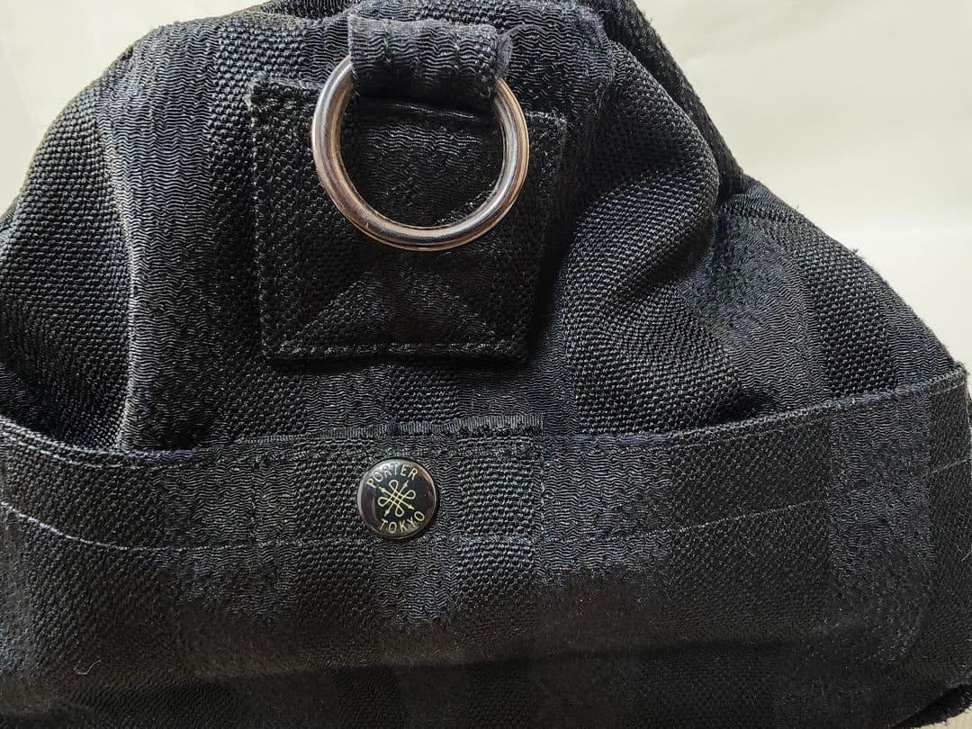 【美品】PORTER TANGO BLACK 2WAY BOSTON BAG
