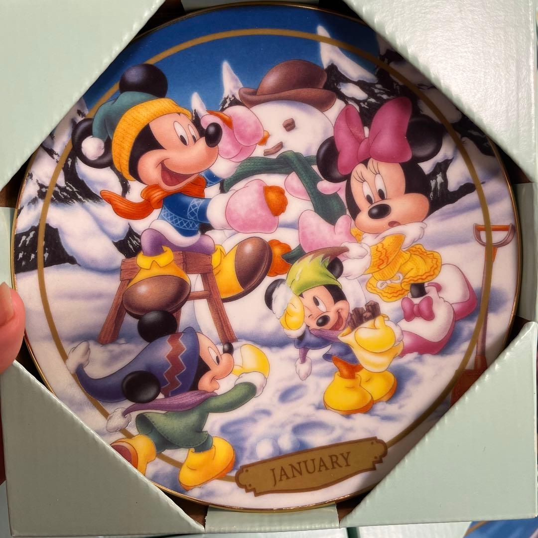 ディズニー　マンスリープレート