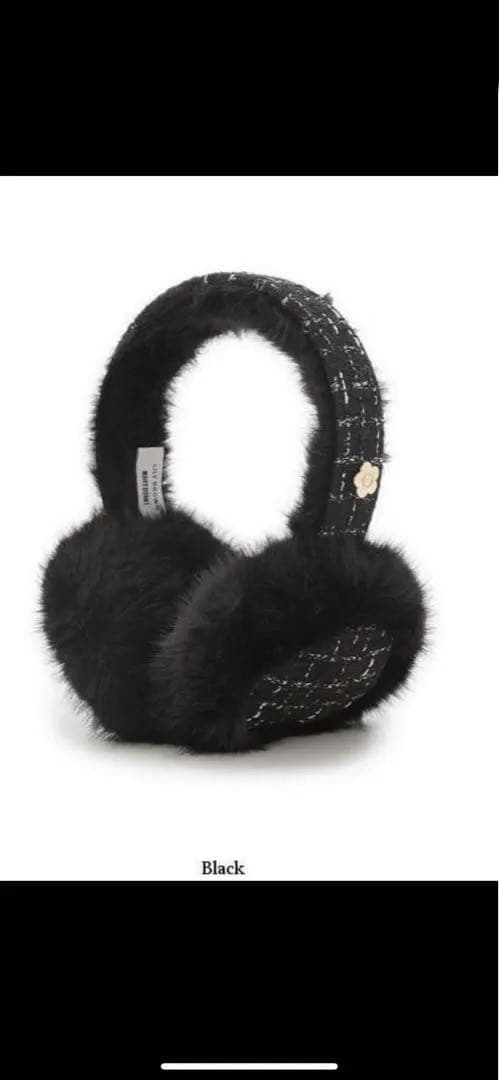 Lily Brown MARY QUANT ファーイヤーマフラー