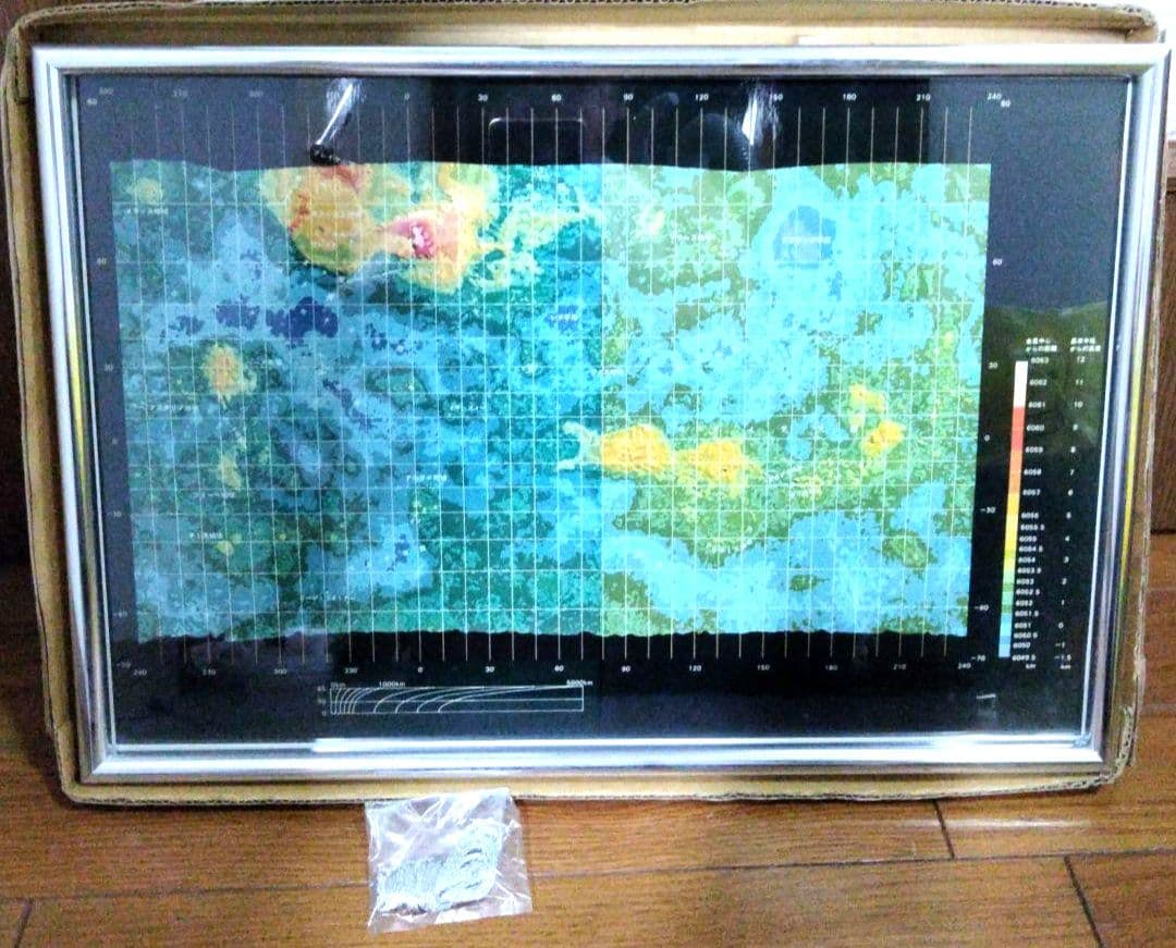 金星　地図　パネル