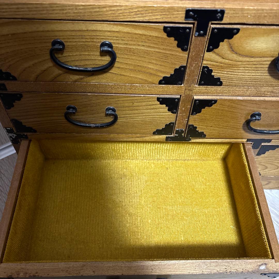 わ*ょ様 箪笥 小物入れ 棚物 木製 和家具 伝統工芸 和箪笥 薬箪笥 レトロ