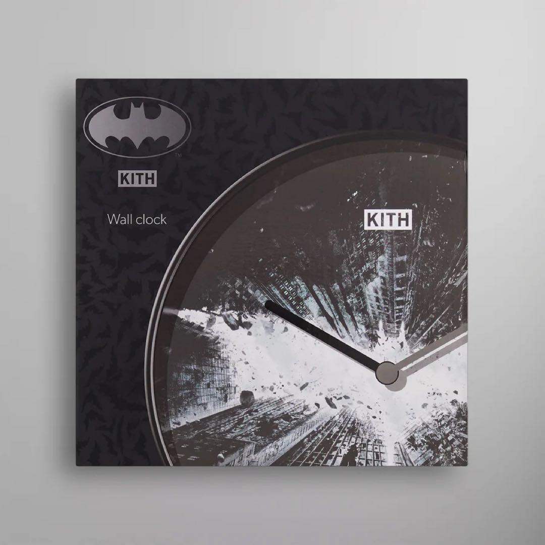 バットマン KITH 壁掛け時計 Batman ダークナイト インテリア キス