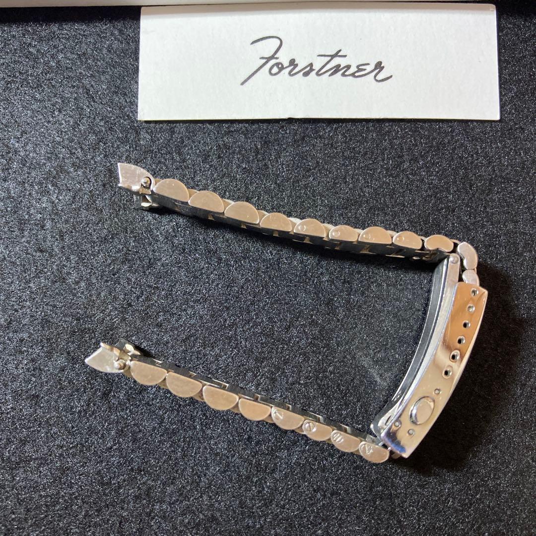 Forstner フォースナー ステンレススチール 19mm 金属ベルト