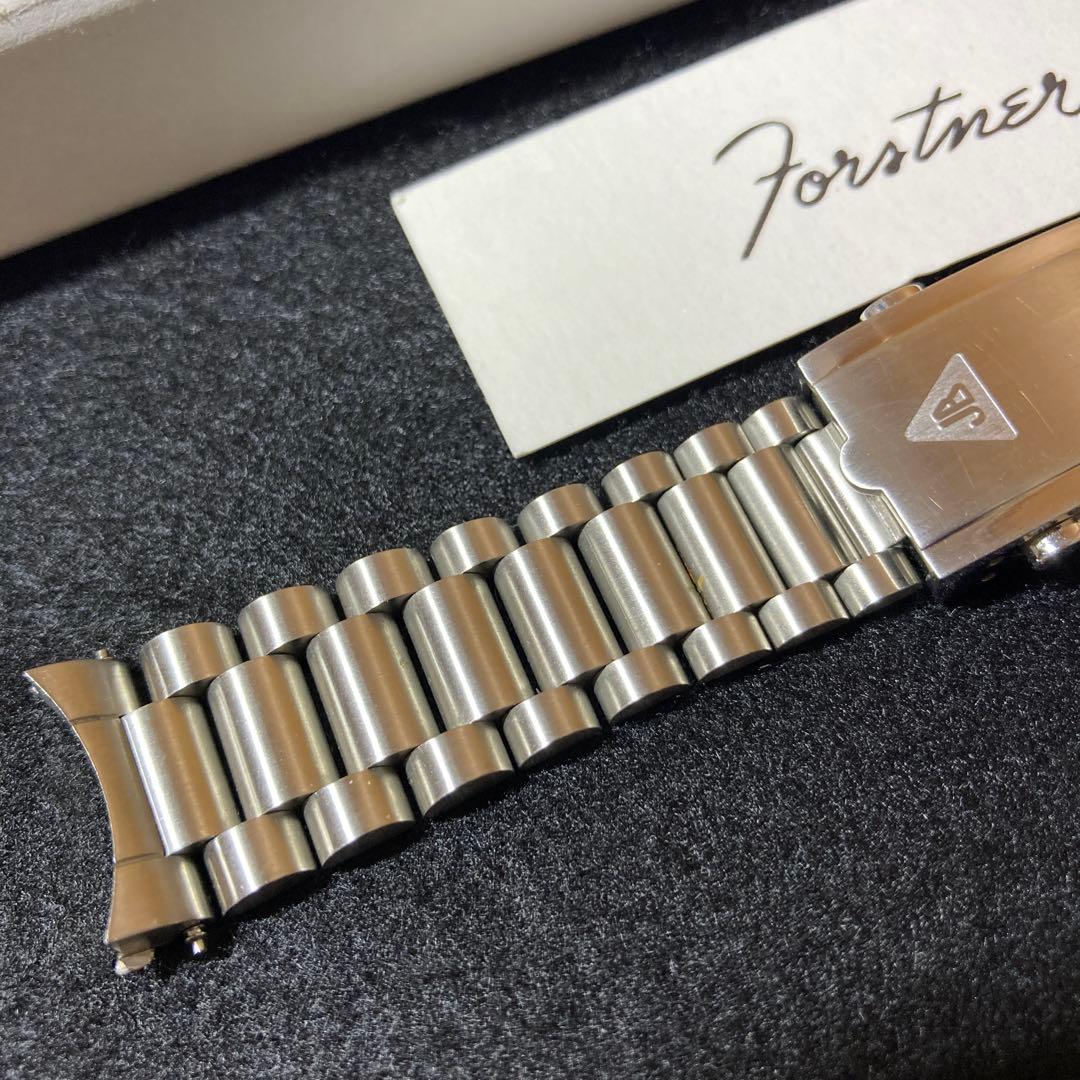 Forstner フォースナー ステンレススチール 19mm 金属ベルト