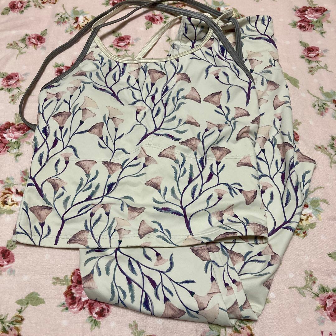 チャコット ハーフトップス＆レギンス セットアップ M