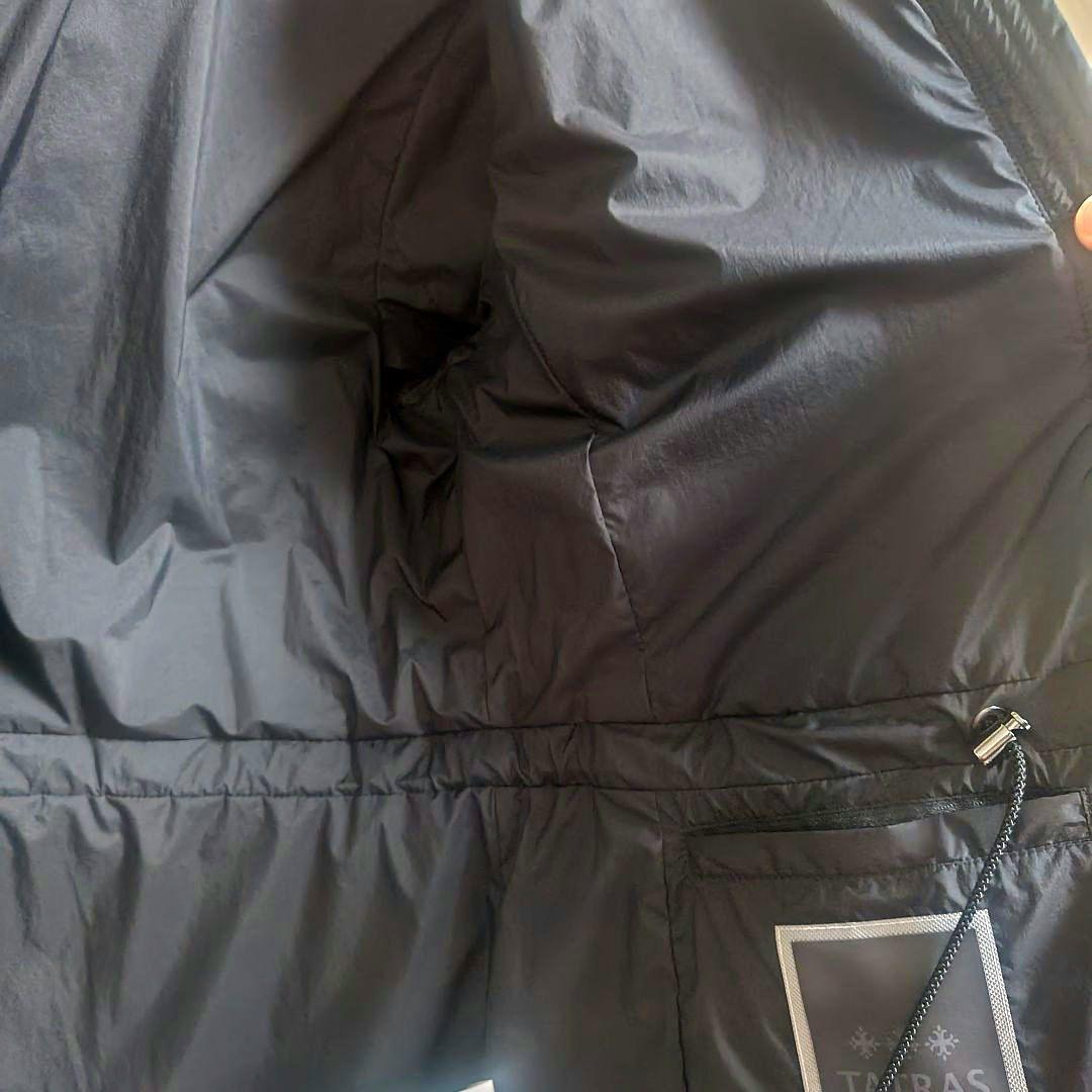 TATRAS ブラック ダウンジャケット HAAVハーブフード付き大きめ4サイズ