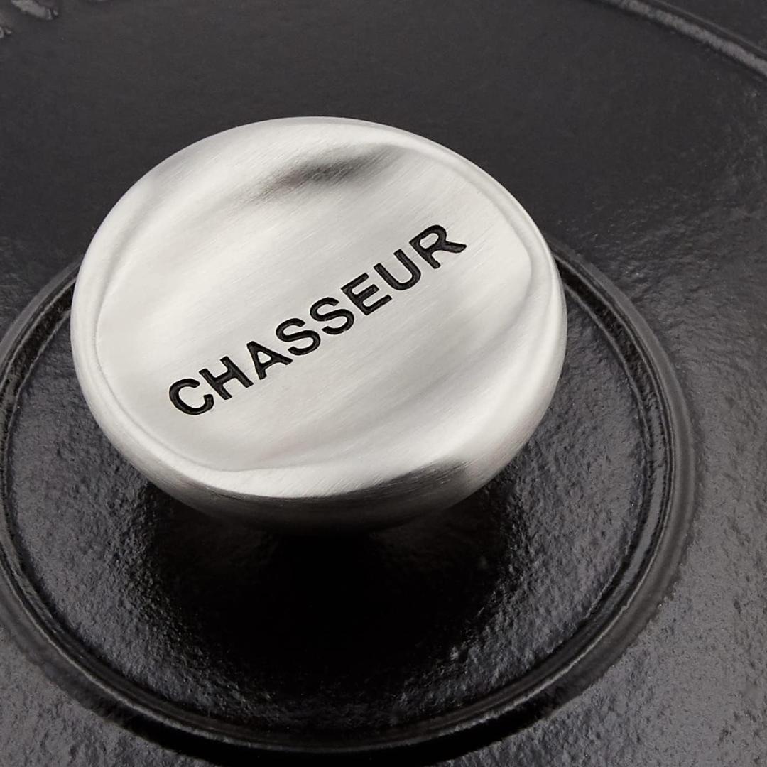 シャスール サブライム ラウンドキャセロール 20cm ブラック