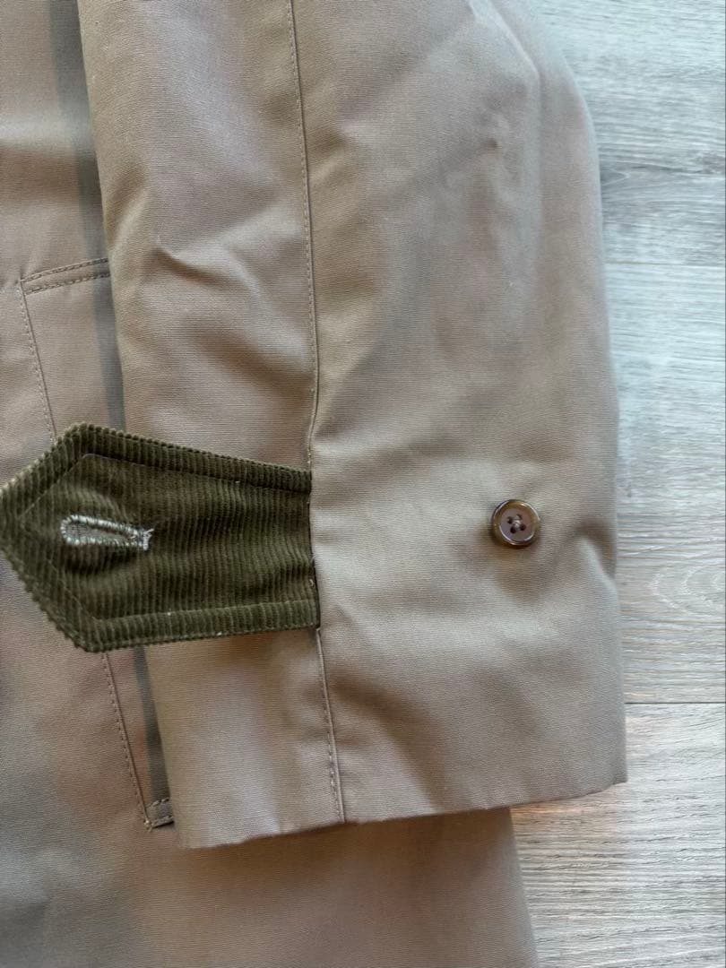 Grenfell 英国製 バルマカーンコート チェック裏地 ベージュ#464