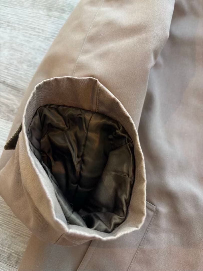 Grenfell 英国製 バルマカーンコート チェック裏地 ベージュ#464