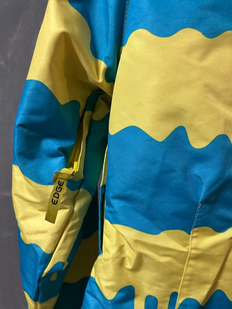EDGE スノーボードウェア 青と黄色