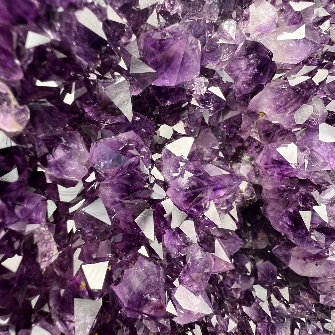 ☆極上超強開運☆絢爛華麗 超極大 美濃紫結晶☆ウルグアイ産 アメジストクラスター