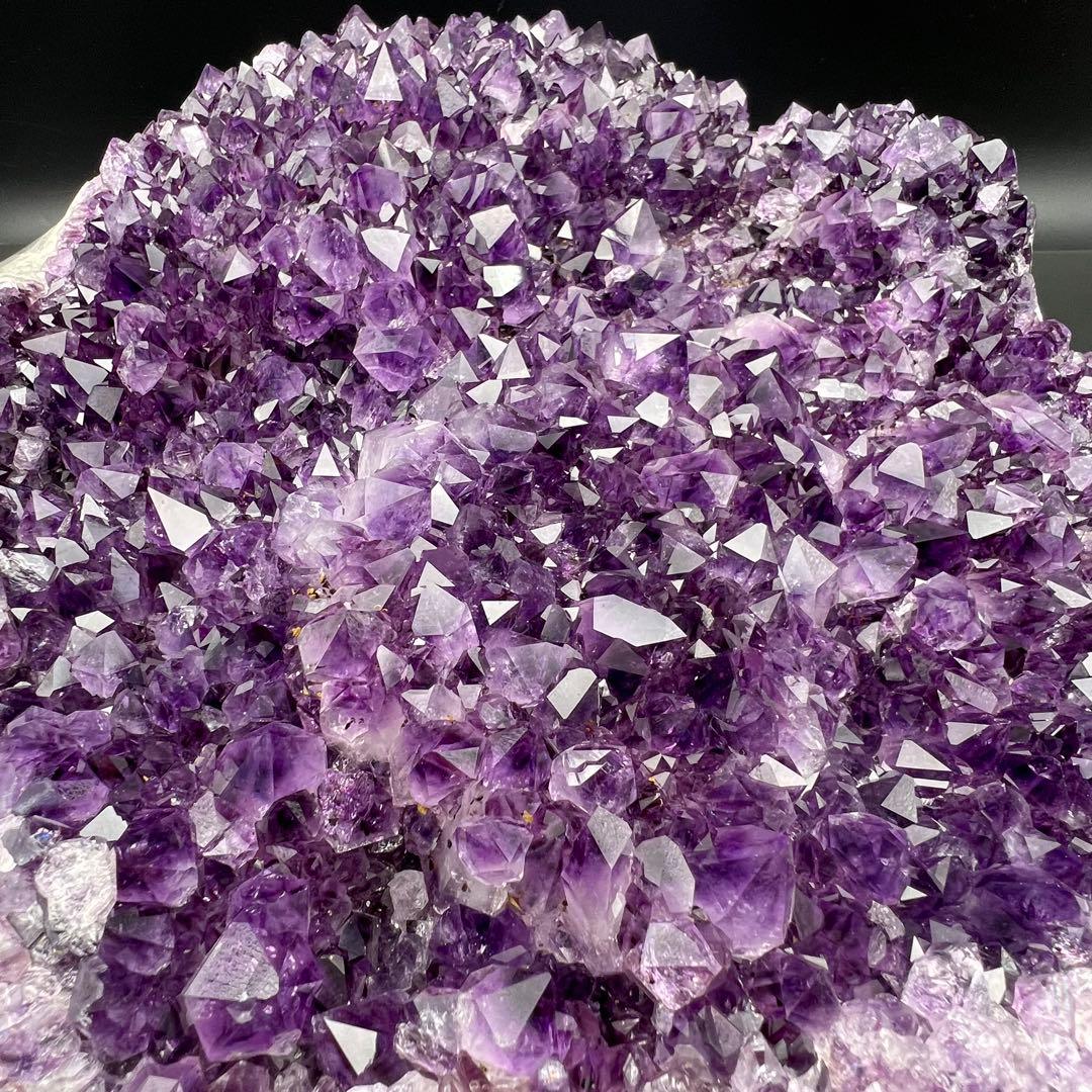 ☆極上超強開運☆絢爛華麗 超極大 美濃紫結晶☆ウルグアイ産 アメジストクラスター