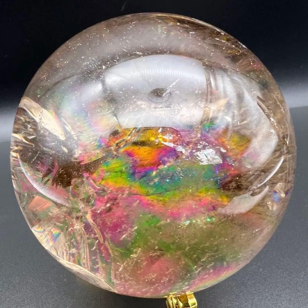 ✳️専用‼️☆激凄美宝珠☆極上別格品☆スモーキークォーツ 丸玉 天然石 煙水晶 原石