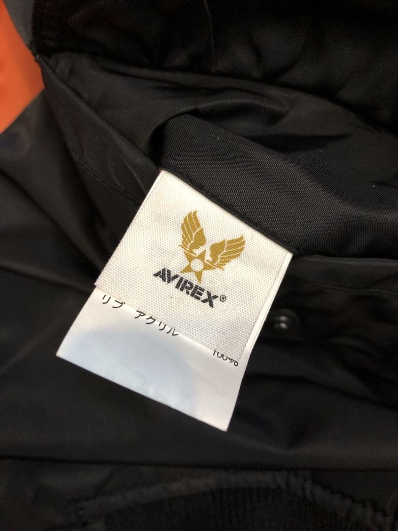 AVIREX アヴィレックス　L2-A ma1 ブラック　フライトジャケット