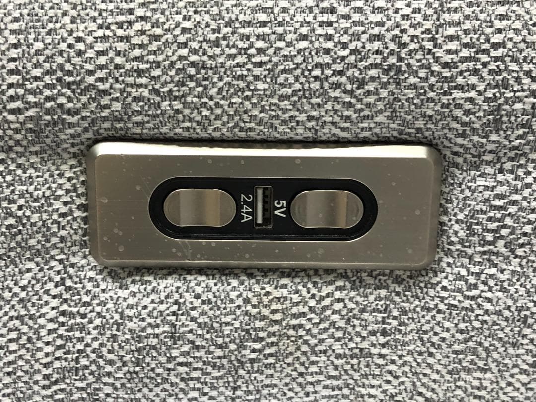 超美品！電動布張りリクライニングパーソナルチェア　2モーター LE01-2 GY