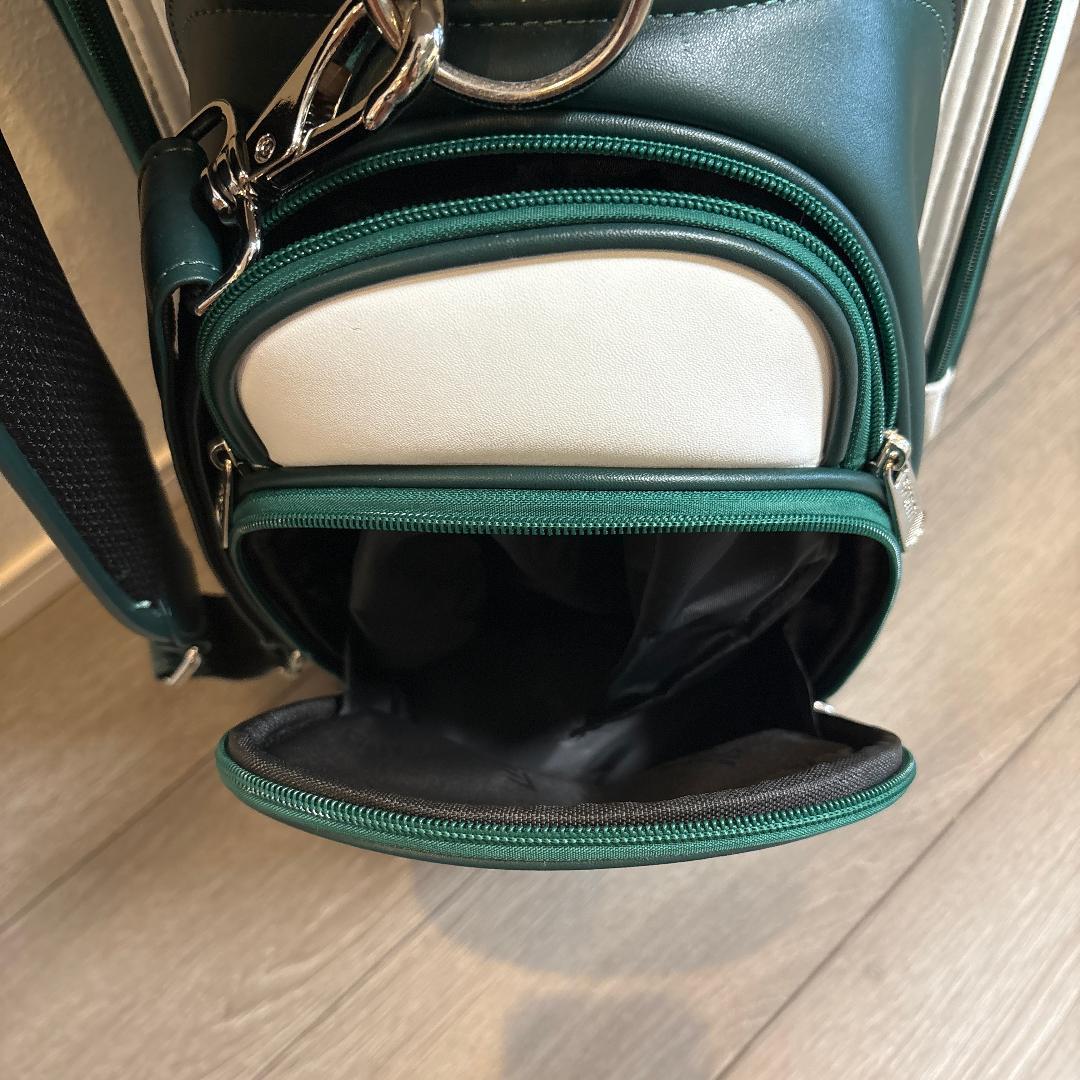 PGM ゴルフバッグ キャスター付き グリーン 防水仕様 数回使用 中古美品