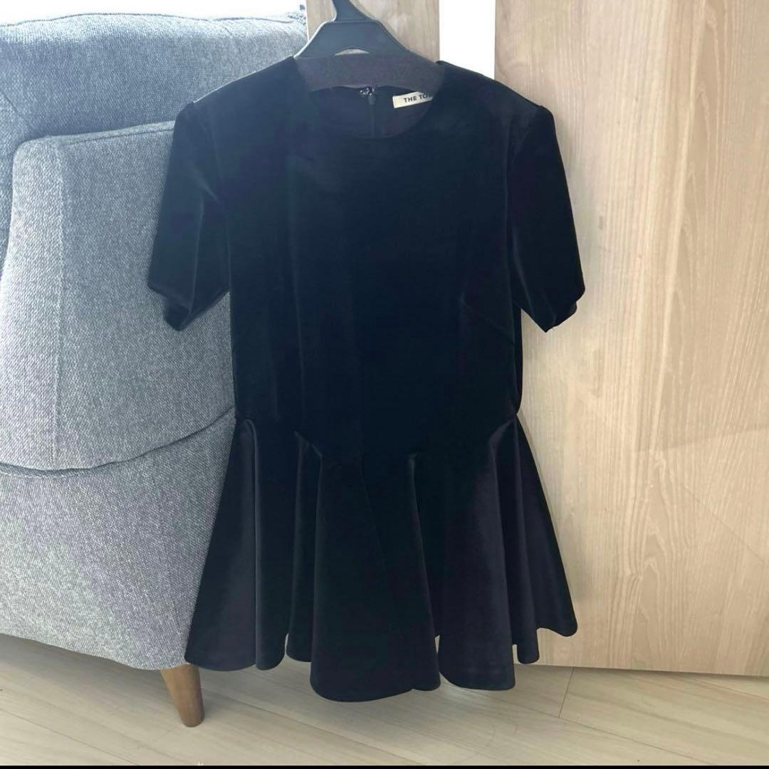 【美品】THE TOE ベロアドレス
