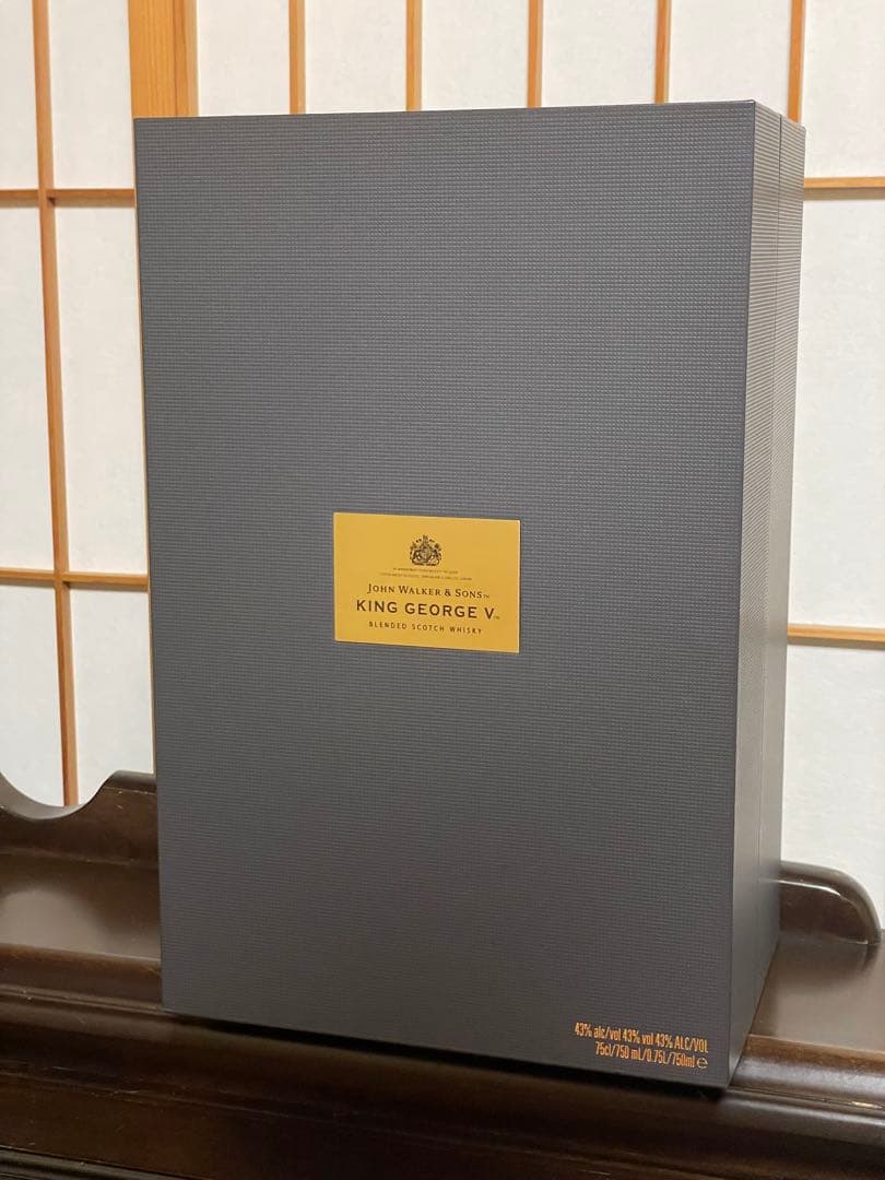 ジョニーウォーカー キングジョージV 750ml 箱付