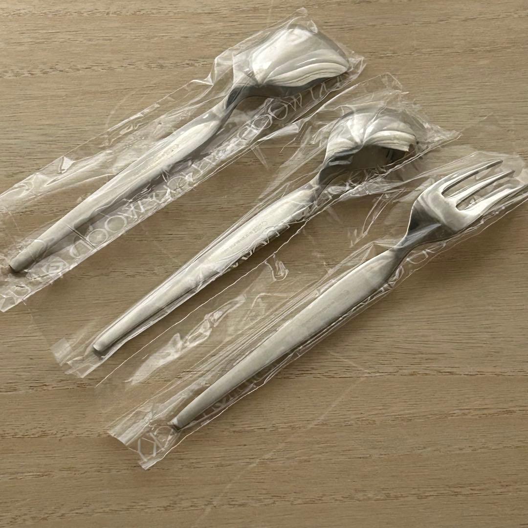 ラッキーウッド　35本　5人用　カトラリーセット デラックス　18-12