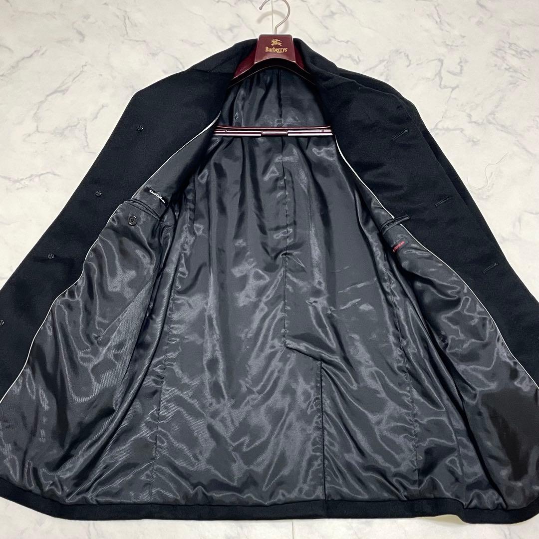 極美品✨ DURBAN カシミヤ100% ステンカラーコートブラック サイズM