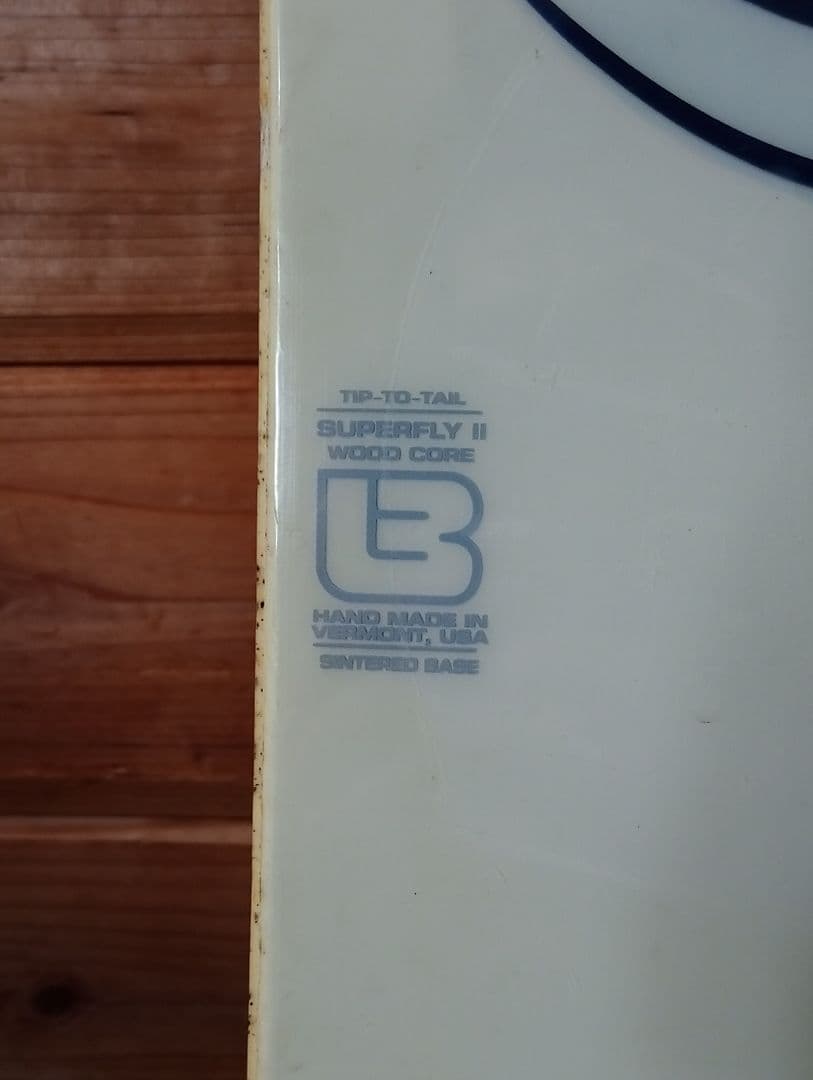 スノーボード burton supermodel 98