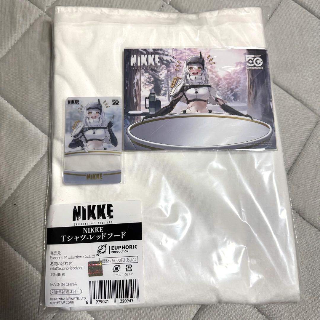 C107 NIKKE ラビ　レッドフード　コミケ　Tシャツ