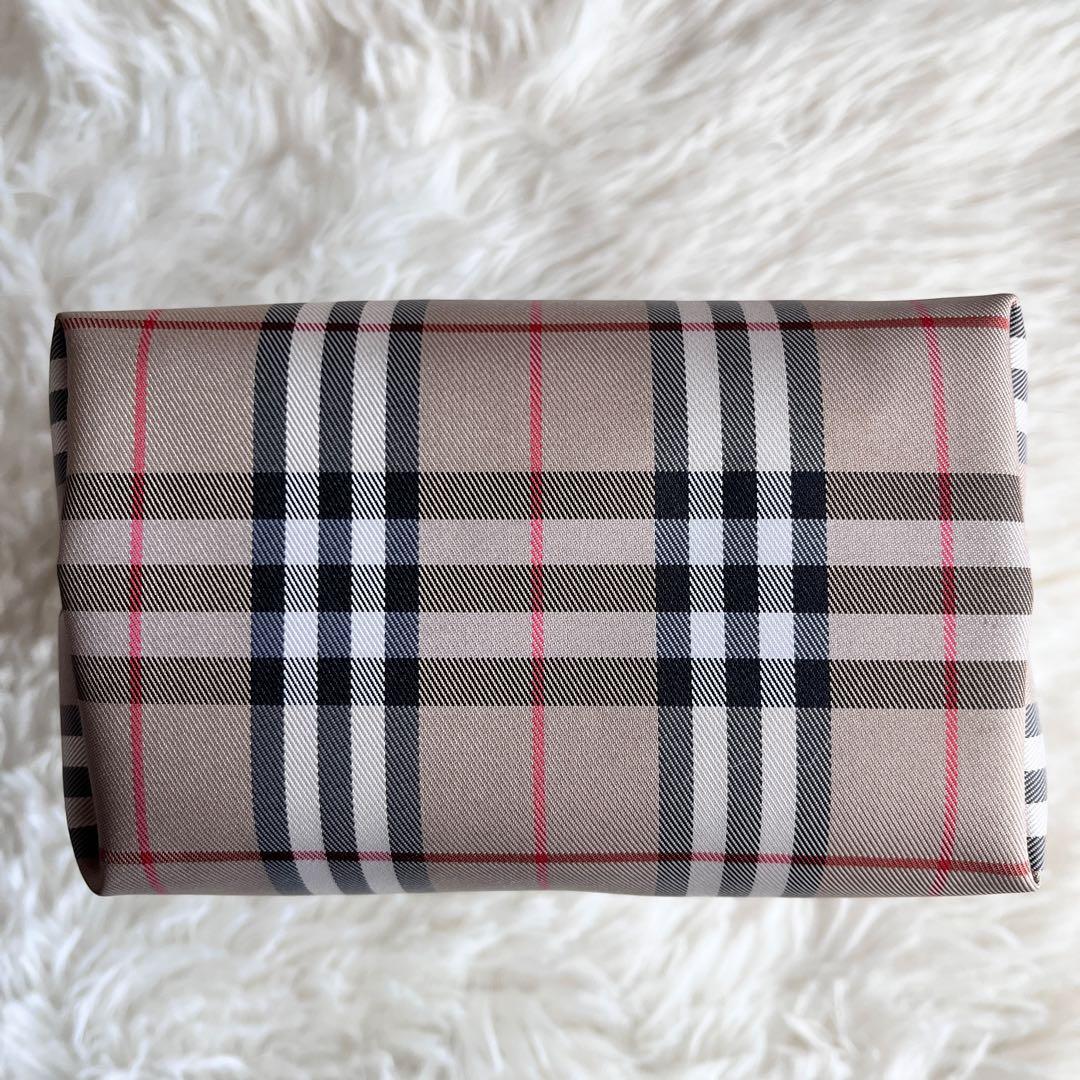 未使用級✨BURBERRY バーバリー ミニポーチ スクエア ノバチェック