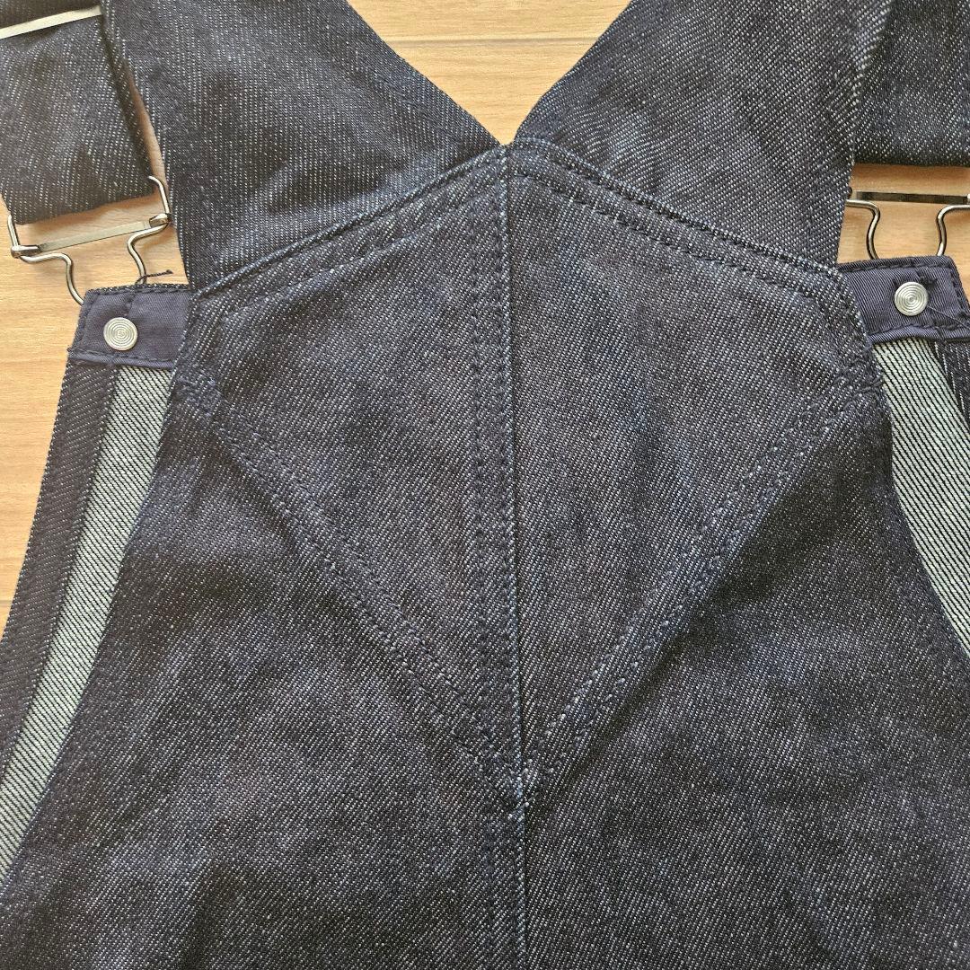 美品✨marihojaマリホジャ オリジナル リジッドデニムオーバーオール