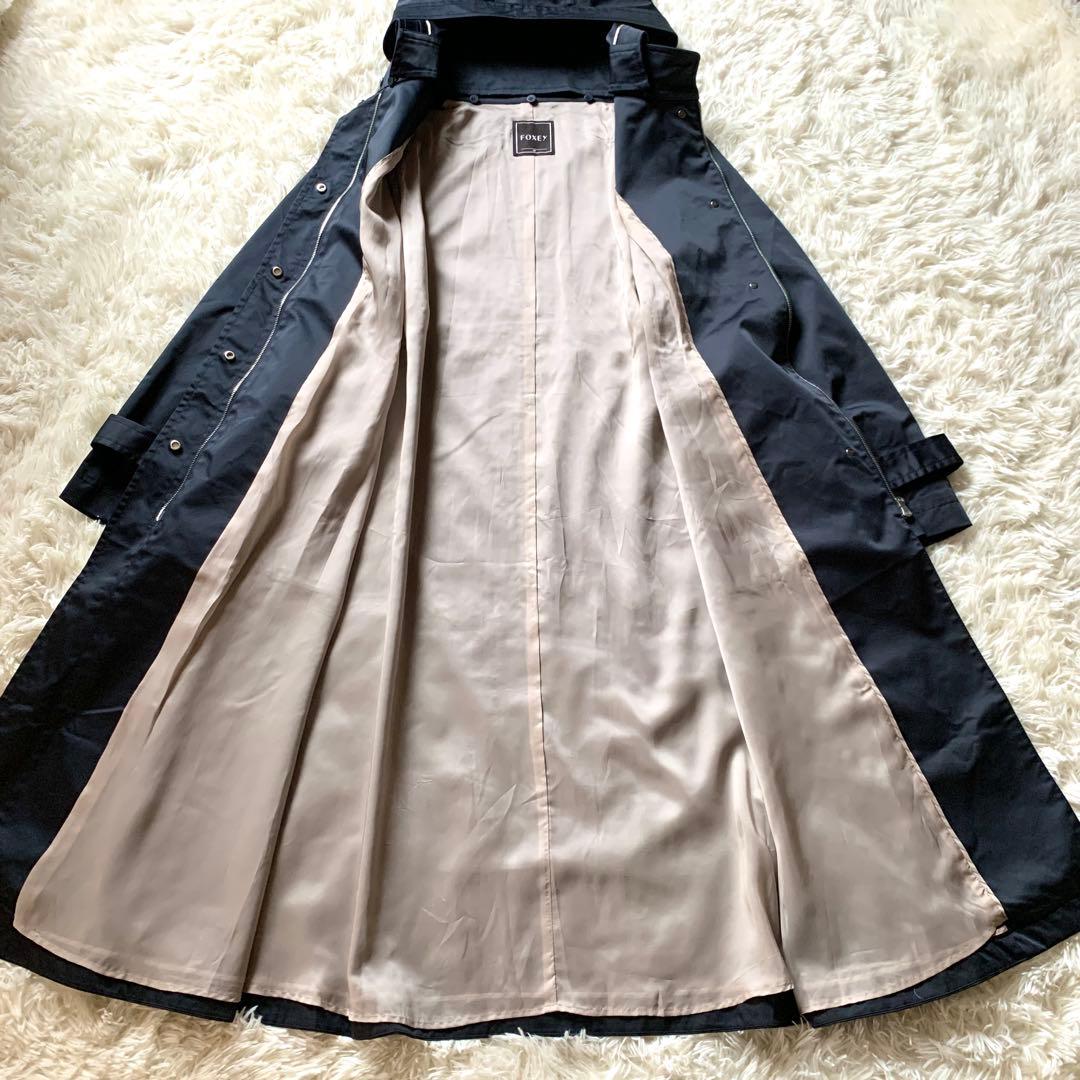 極美品✨定価17万 フォクシー The Inés Parka ロングコート 40