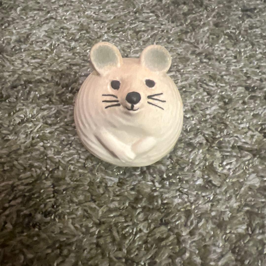 リサラーソン 3匹のネズミ　ホワイト