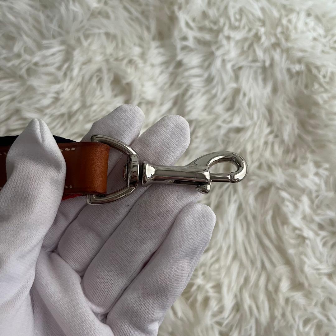 HERMES エルメス ロカバール キャンバス リード 犬用