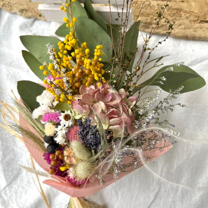 華やかスワッグ、ブーケ