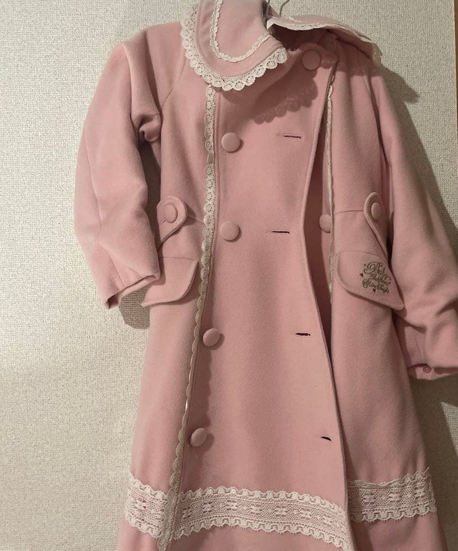Baby the stars shine bright コート　ピンク