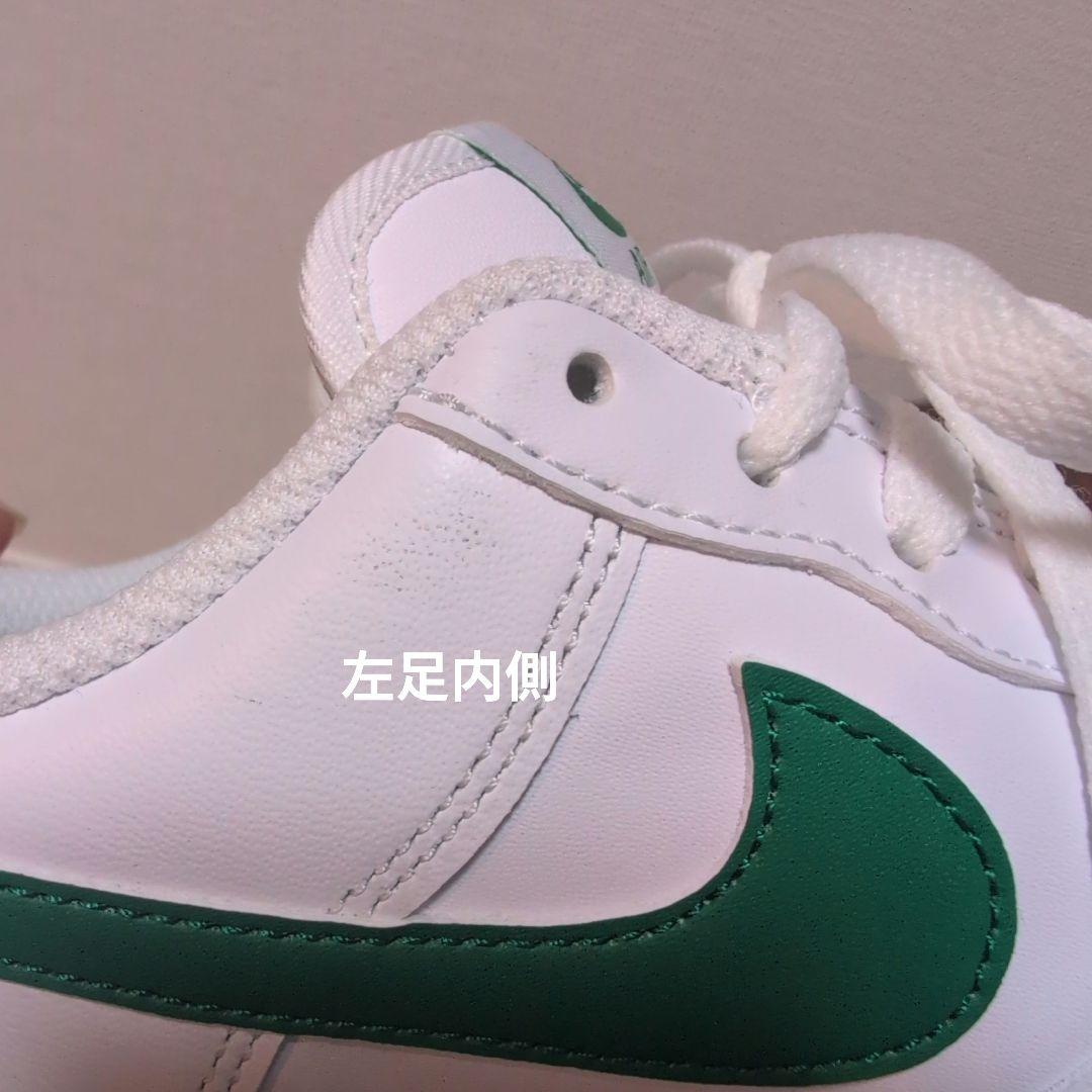 NIKE Air Force 1 ホワイト/グリーン 24cm