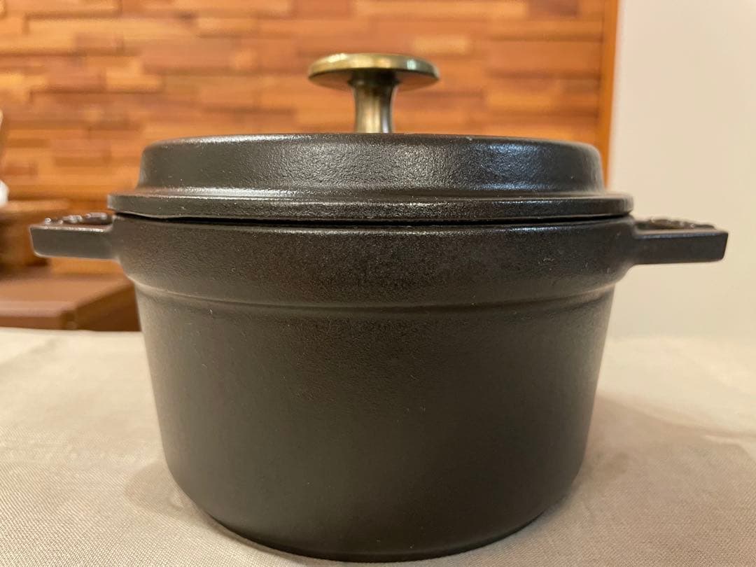 ストウブ鍋 STAUB ピコ ココット ラウンド 14cmブラック