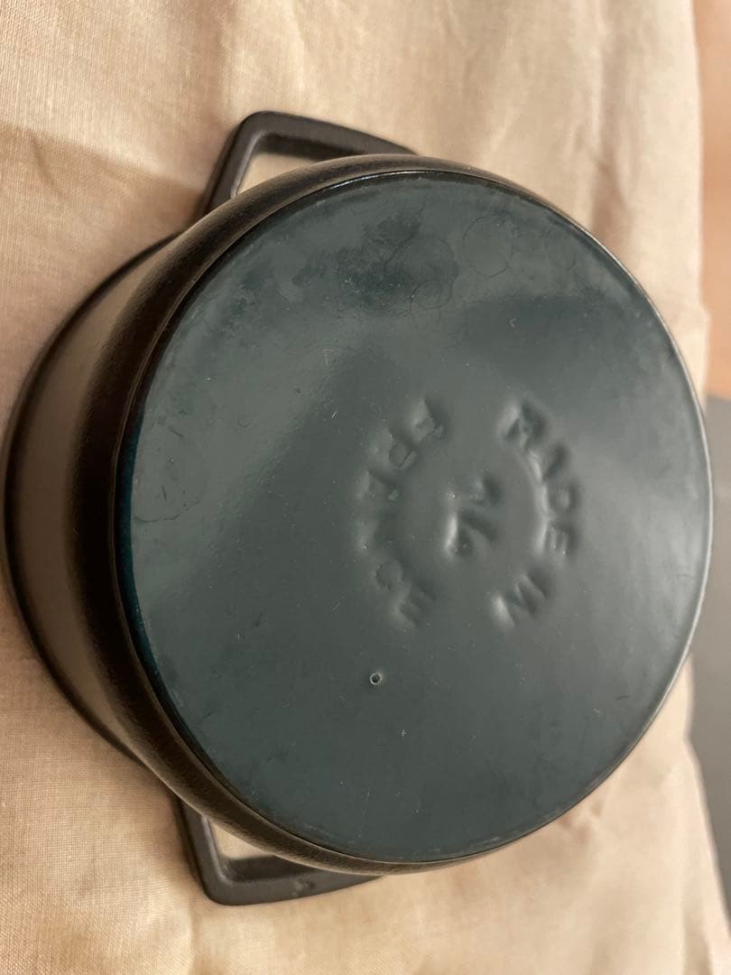 ストウブ鍋 STAUB ピコ ココット ラウンド 14cmブラック