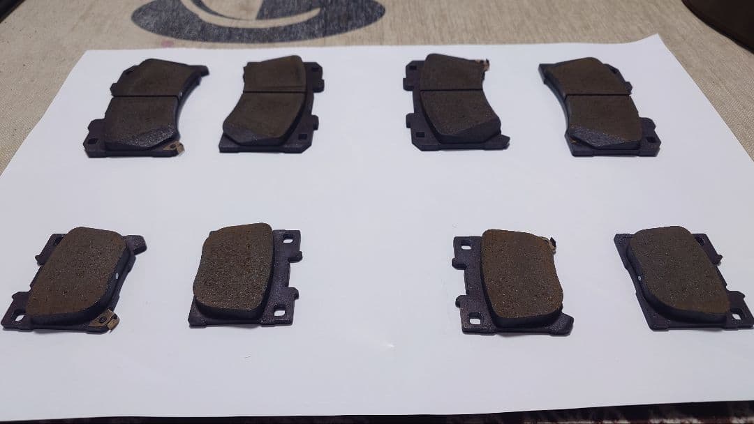 初期型 GRヤリス RZハイパホーマンス (RZ)純正ブレーキパッド前後セット