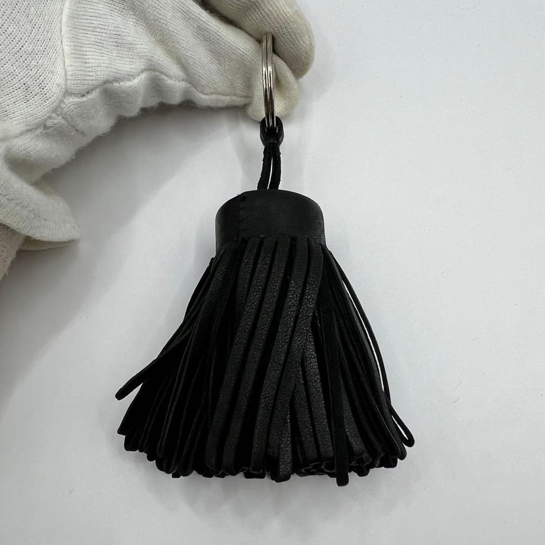 【極美品】エルメス キーリング カルメン キーホルダー タッセル