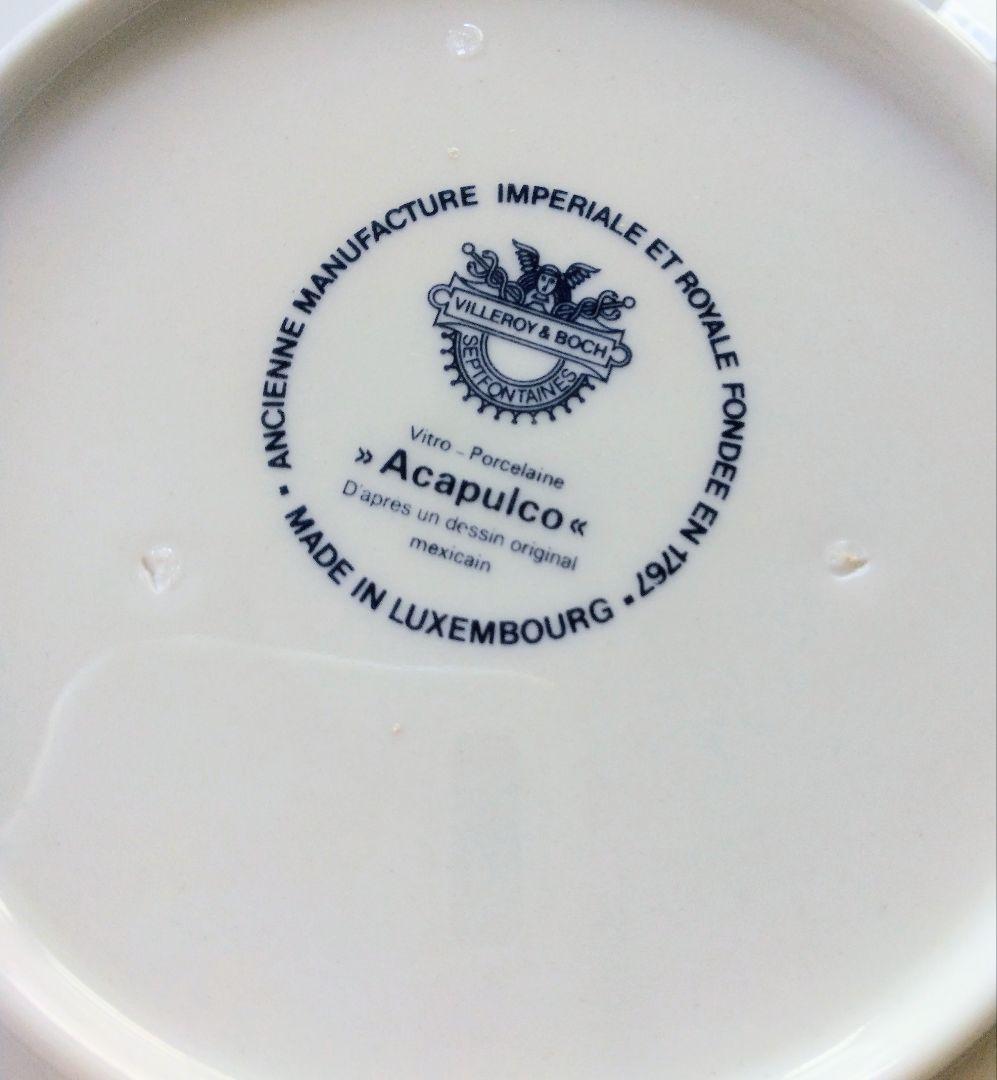 ビレロイ&ボッホ アカプルコ プレート 5枚セット VILLEROY&BOCH