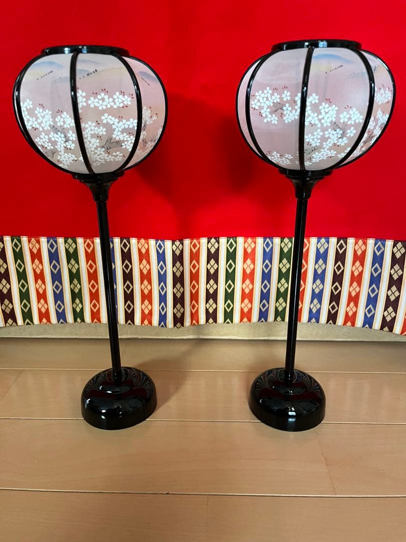 吉徳大光　ひな人形　親王飾り　木目込み