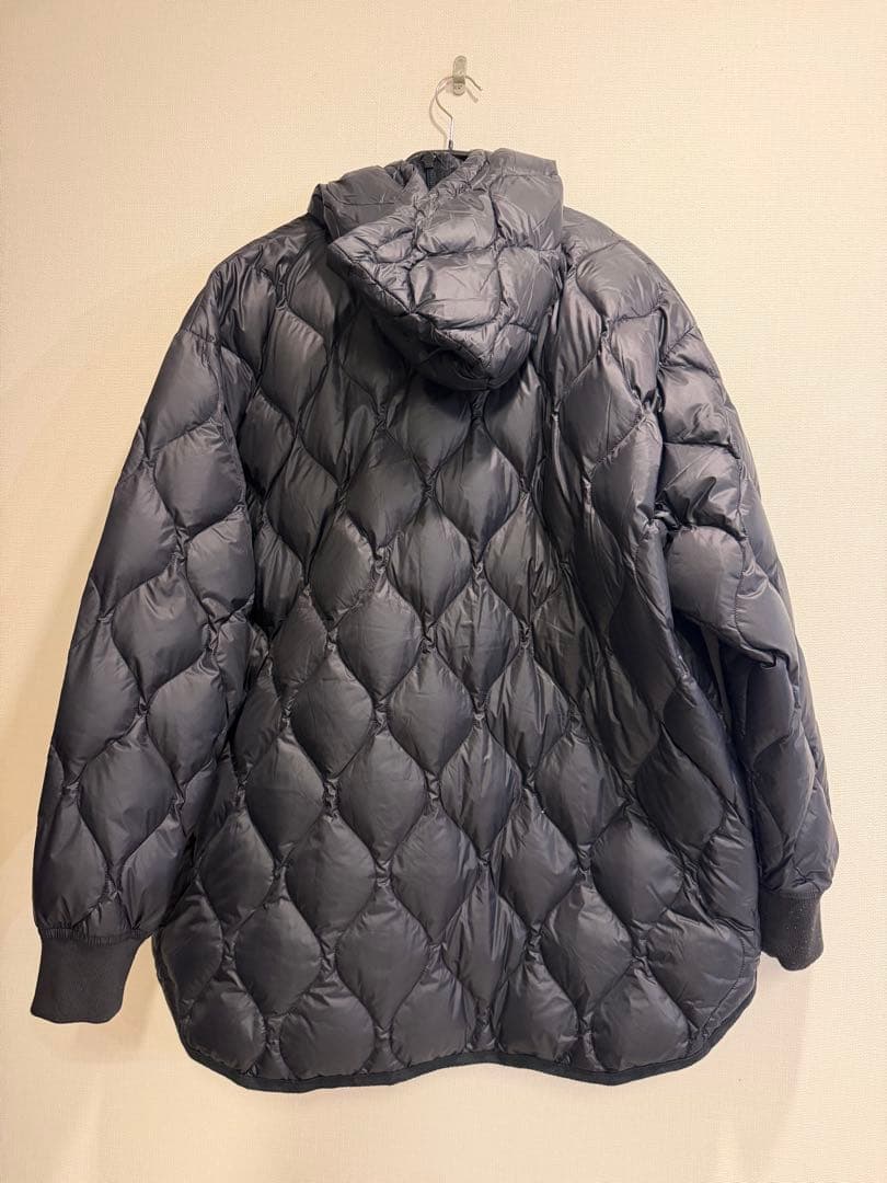 FRAMeWORK×TAION タイオン 別注フードビブス付きブルゾン　黒