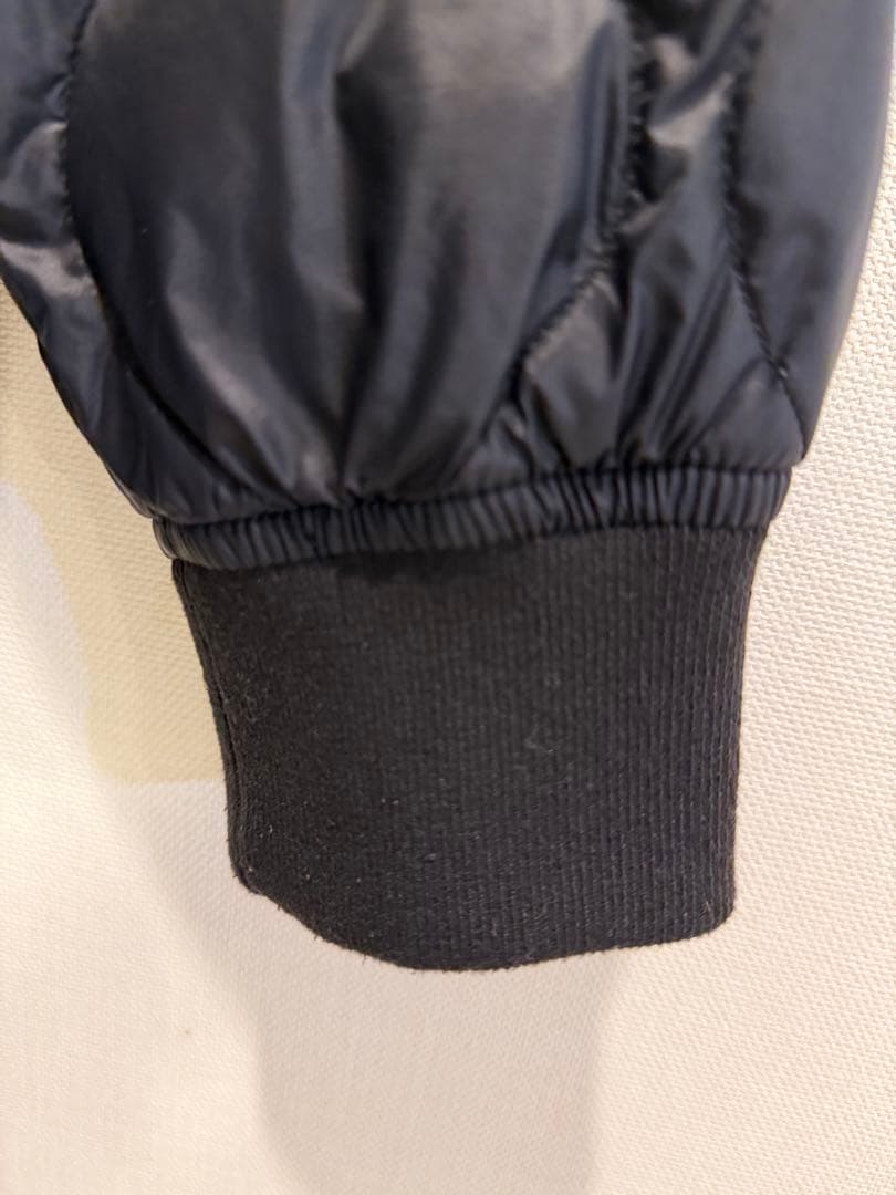 FRAMeWORK×TAION タイオン 別注フードビブス付きブルゾン　黒