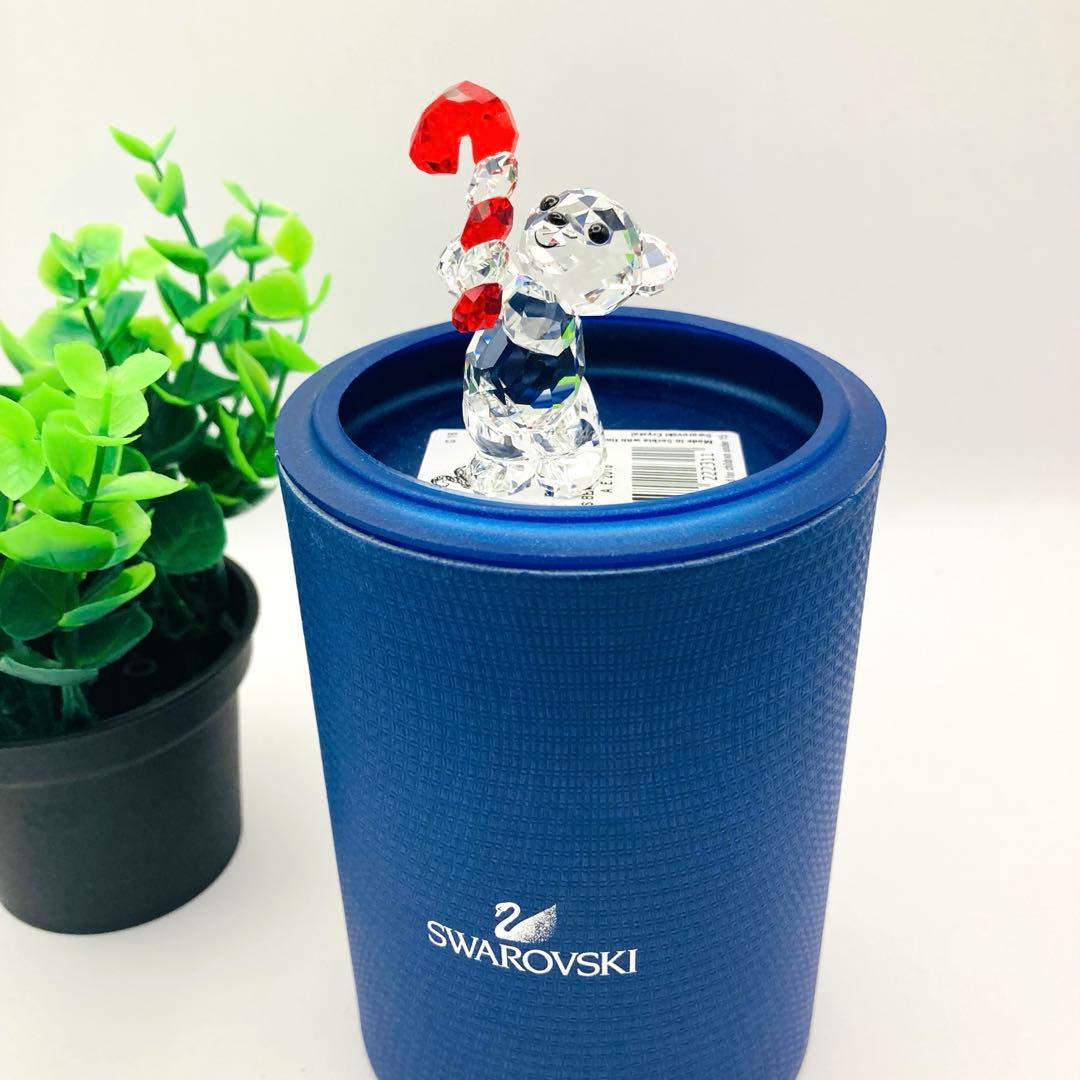 SWAROVSKI キャンディケインベア　2016　クリスマス　クリスタル